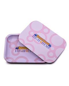 High Hemp - Mischschale - Metall Tablett mit Deckel - 888888 High Hemp - Mischschale - Metall Tablett mit Deckel - 888888