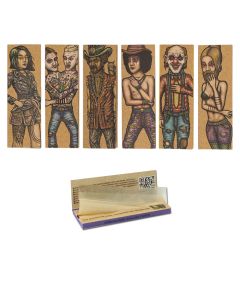 Lion Rolling Circus - Cartine 1¼ non sbiancate - Assortite Lion Rolling Circus - Cartine 1¼ non sbiancate - Assortite