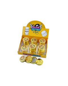 Novelty Grinder - Grinder - Leaf Bling (2") Novelty Grinder - Grinder - Leaf Bling (2")