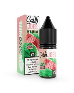 Ricarica Bar di Salty Joe's - Lion's Blood - 10ml Liquido (Sale di Nicotina)