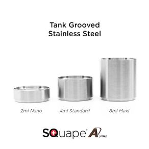 Stattqualm Tank Grooved Edelstahl SQuape A(rise) Stattqualm Tank Grooved Edelstahl SQuape A(rise)