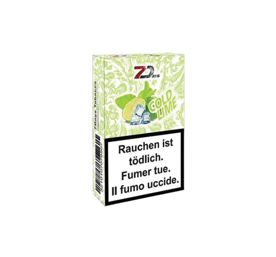 7 Days - Cold Lime - 50g - Shisha Tabacco