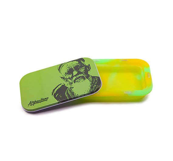 Afghan Hemp - Scatola di immagazzinaggio - Silicone - Grossvater Afghan Hemp - Scatola di immagazzinaggio - Silicone - Grossvater