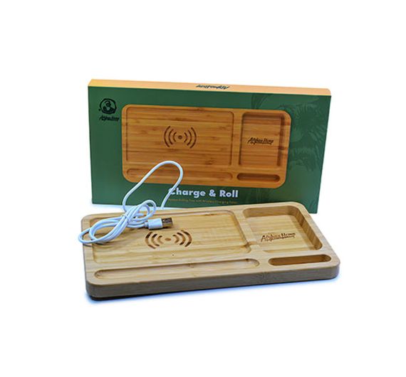 Afghan Hemp - Mischschale e Ladepanel - Bambus