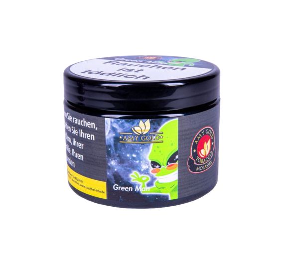 Amy Oro Molasses - Green Man - 200g - Shisha Tabacco