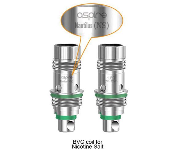 Aspire Nautilus NS (Nic Salt) Coil di ricambio