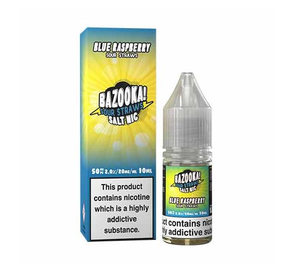 Bazooka - Lampone Blu - 10ml Liquido (Sale di Nicotina)