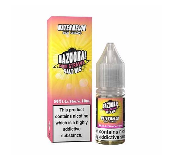 Bazooka - Watermelon - 10ml Liquid (Nic Salt) Bazooka - Watermelon - 10ml Liquid (Nic Salt)
