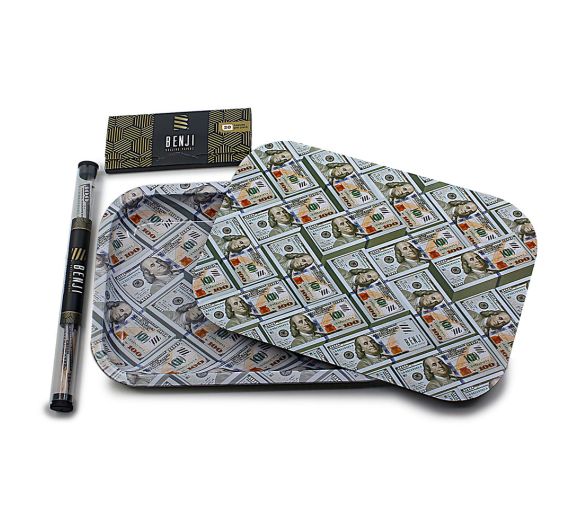 Benji - Mischschale - Metall Tablett con Copertura - USD - Kit