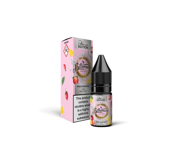 Billionaire Juice SERIE PLATINUM - Pink Diamond - 10ml Liquido (Sale di Nicotina)