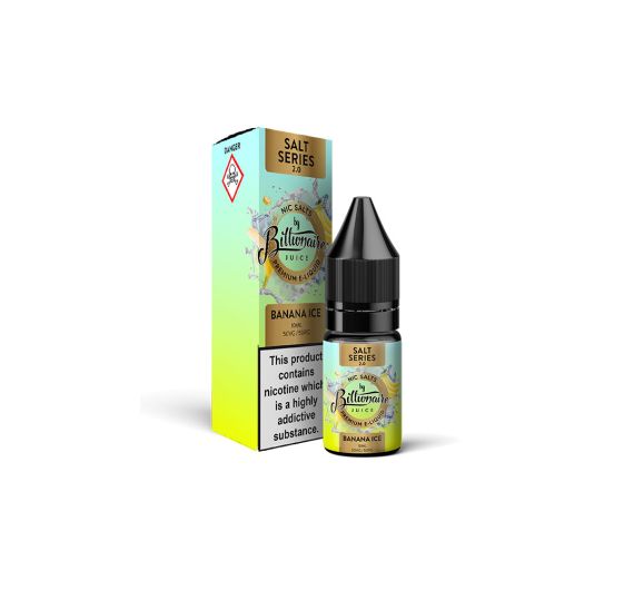 Billionaire Juice SALT Series - Banana Ice - 10ml Liquido (Sale di nicotina)