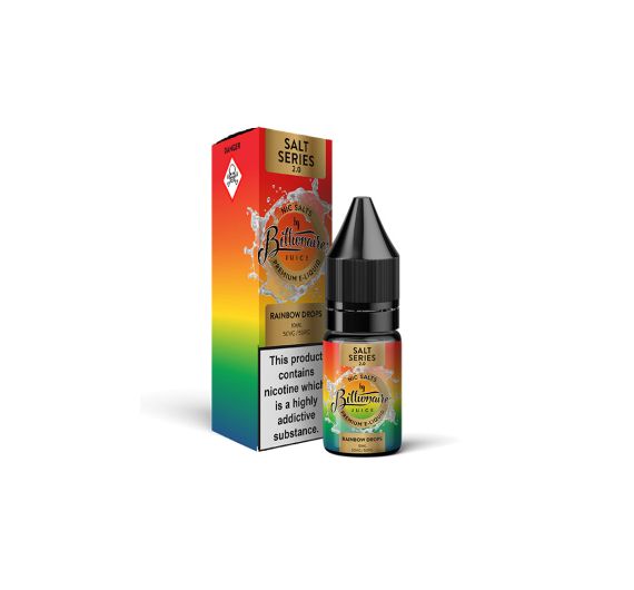 Billionaire Juice SALT Series - Rainbow Drops - 10ml Liquido (Sale di Nicotina)