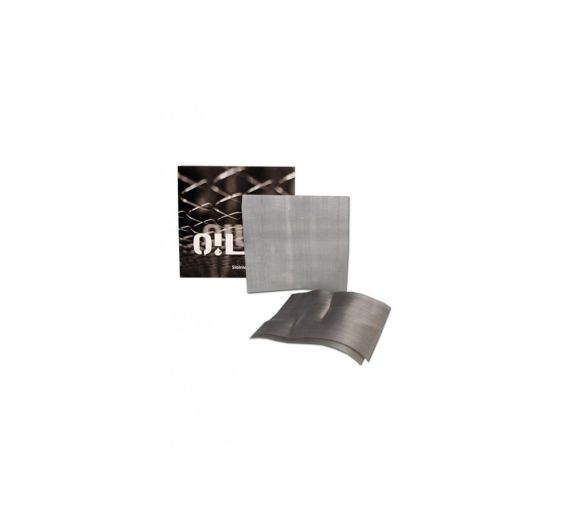 Black Leaf - Edelstahlsieb olio - 100x100mm Black Leaf - Edelstahlsieb olio - 100x100mm