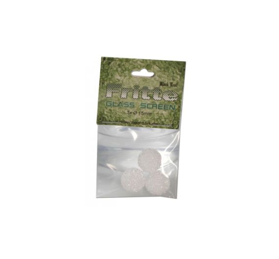 Black Leaf - Fritte Glassiebe - 15mm