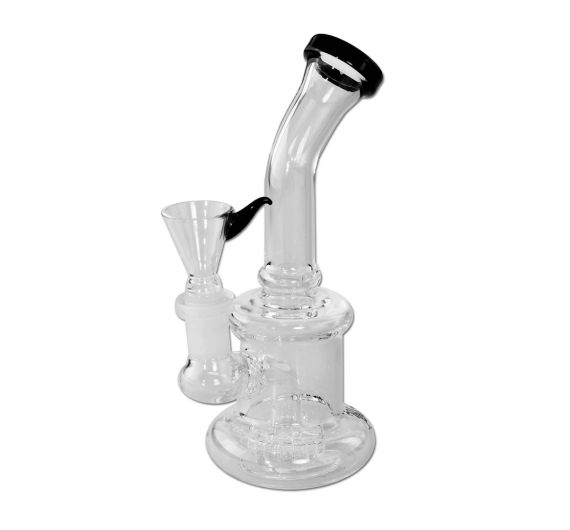 Black Leaf - Vetro Bubbler - Duschkopfperkolator