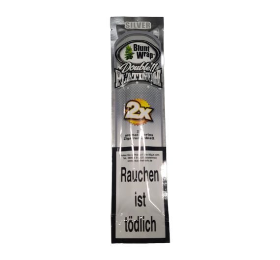 Blunt Wrap - Platinum double SILVER