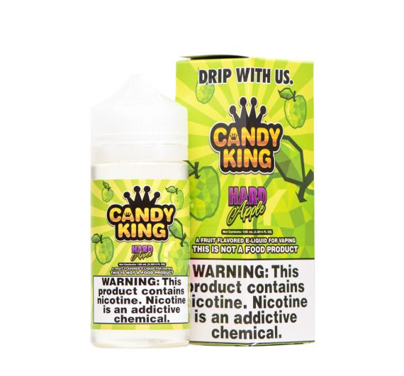 Candy King - Hard Apple Liquid - 100/120ml Liquidi Mix and Vape Liquid