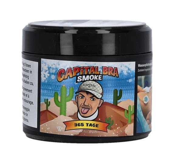 Capital Bra Smoke -  365 Tage - 200g - Shisha Tabacco