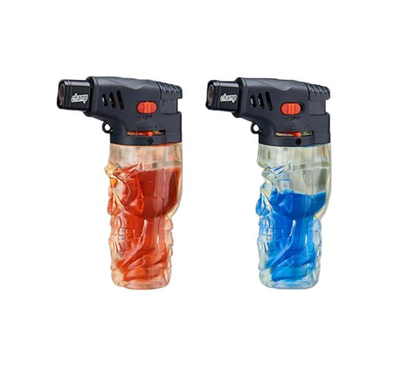 Champ - Skull Feuerzeug mit farbigem Gas Champ - Skull Feuerzeug mit farbigem Gas