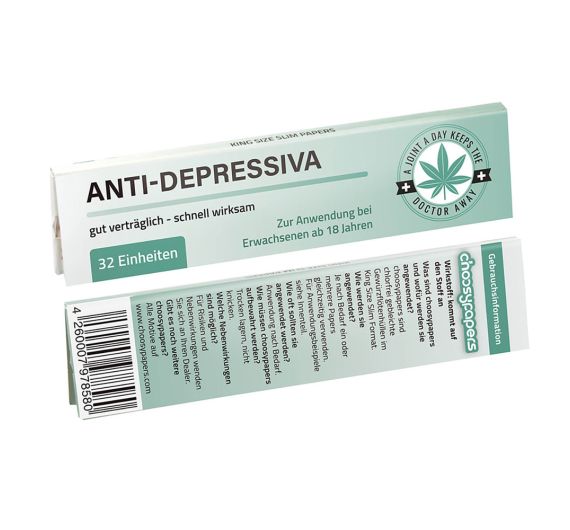 Choosypapers - Cartine KSS ANTI-DEPRESSIVE