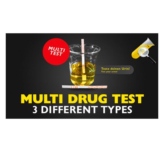 CleanU - Multi 3er Drogentest AMP/COC/RHC