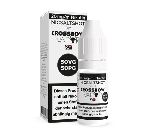 Crossbow NikotinSalz Shot 10ml - 50/50 (VG/PG) - 20mg