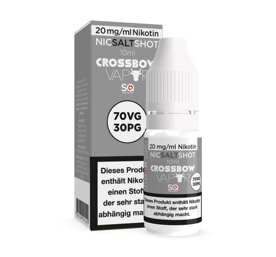 Crossbow NikotinSalz Shot 10ml - 70/30 (VG/PG) - 20mg