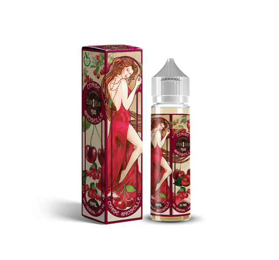 Curieux 1900 - Cerise Groseille - 50/60ml Liquidi Mix and Vape Liquid Curieux 1900 - Cerise Groseille - 50/60ml Liquidi Mix and Vape Liquid