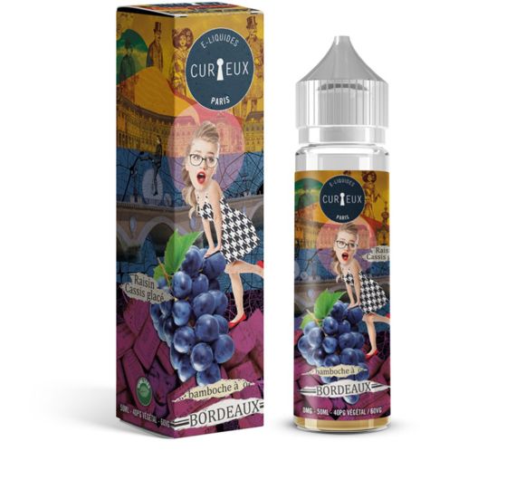 Curieux Hexagone - Bamboche à Bordeaux - 50/70ml Liquid (Shortfill)