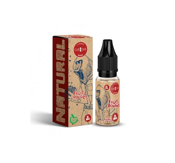 Curieux Natural - Fruits Rouge - 10ml Liquid