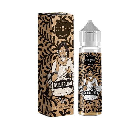 Curieux Tea - Darjeeling - 50/60ml Liquidi Mix and Vape Liquid