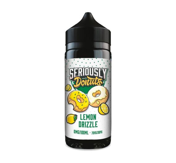 Doozy Seriously Donuts - Lemon Drizzle - 100/120ml Liquid (Shortfill) Doozy Seriously Donuts - Lemon Drizzle - 100/120ml Liquid (Shortfill)