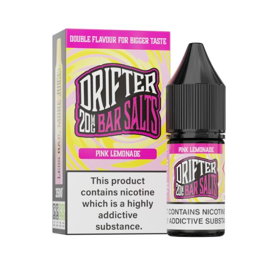 Drifter Bar Salts - Pink Lemonade - 10ml Liquid (Nic Salt) Drifter Bar Salts - Pink Lemonade - 10ml Liquid (Nic Salt)