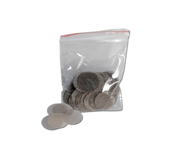 Edelstahlsiebe Fein - 100 Stk - 15mm Edelstahlsiebe Fein - 100 Stk - 15mm
