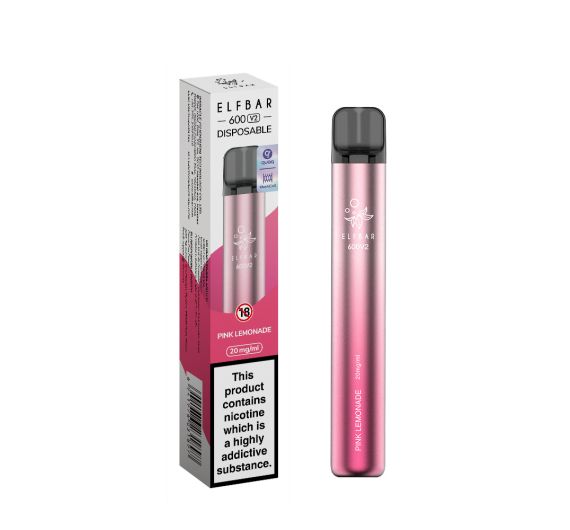 Elf Bar V2 600 - NS20mg - Pod monouso Pink Lemonade