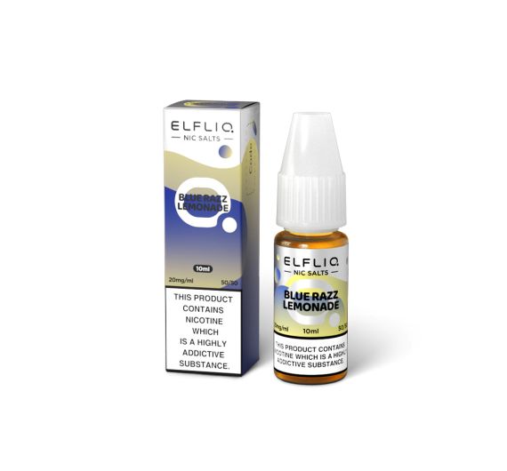 ElfBar Elfliq - Blue Razz Lemonade - 10ml Liquid (Nic Salt) ElfBar Elfliq - Blue Razz Lemonade - 10ml Liquid (Nic Salt)
