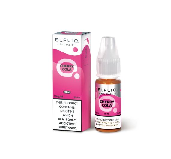 ElfBar Elfliq - Cherry Cola - 10ml Liquid (Nic Salt) ElfBar Elfliq - Cherry Cola - 10ml Liquid (Nic Salt)