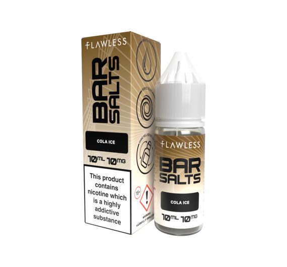 Flawless BAR SALT - Cola Ice - 10ml Liquid (Nic Salt) Flawless BAR SALT - Cola Ice - 10ml Liquid (Nic Salt)