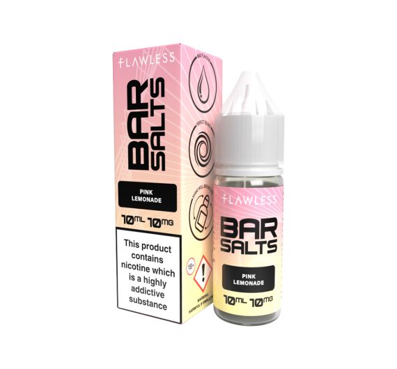 Flawless BAR SALT - Pink Lemonade - 10ml Liquid (Nic Salt) Flawless BAR SALT - Pink Lemonade - 10ml Liquid (Nic Salt)