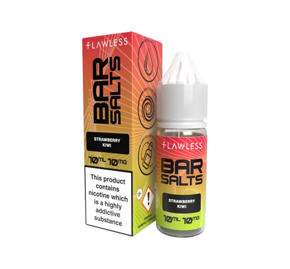 Flawless BAR SALT - Strawberry Kiwi - 10ml Liquid (Nic Salt)