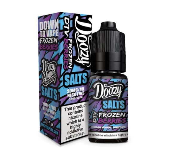 Doozy Salt - Frozen Berries - 10ml Liquid (Nic Salt) Doozy Salt - Frozen Berries - 10ml Liquid (Nic Salt)