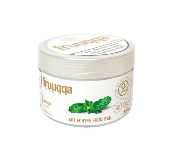 Fruuqqa - Menta - 200g - Sostituto del tabacco per narghilè Fruuqqa - Menta - 200g - Sostituto del tabacco per narghilè