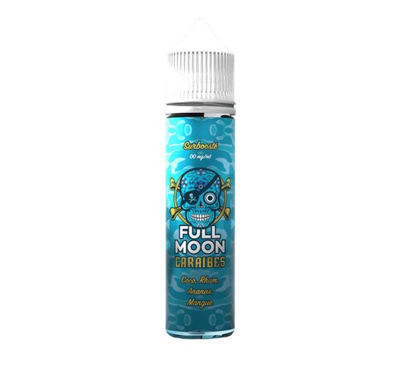 Full Moon PIRATES - Caraibes -  50/60ml Liquid (Shortfill)