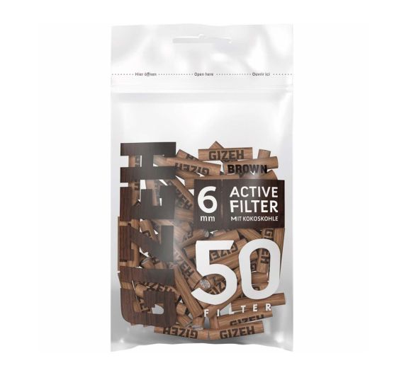 Gizeh - Brown Active Filtro 6mm