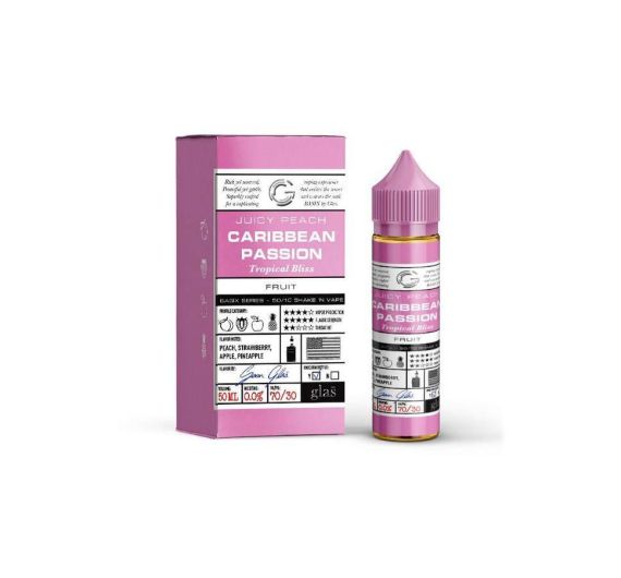 Vetro Basix - Caribbean Passion - 50/60ml Liquidi Mix and Vape Liquid