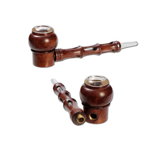 Glaskopf Zweiteilig 1 - Holzpfeife