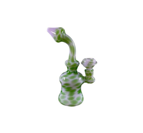 Green Leopard Bubbler Green Leopard Bubbler