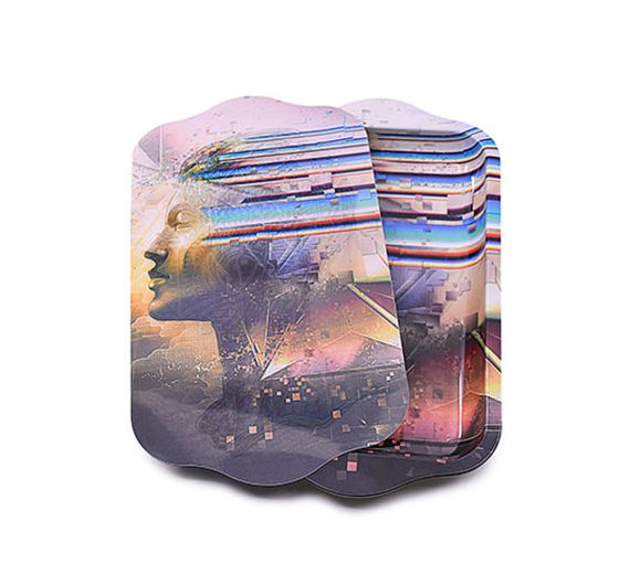 Holografische Mischschale - Metall - Robotic Demolition