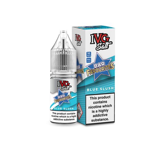 IVG Bar Favourites - Blue Slush - 10ml Liquid (Nic Salt)