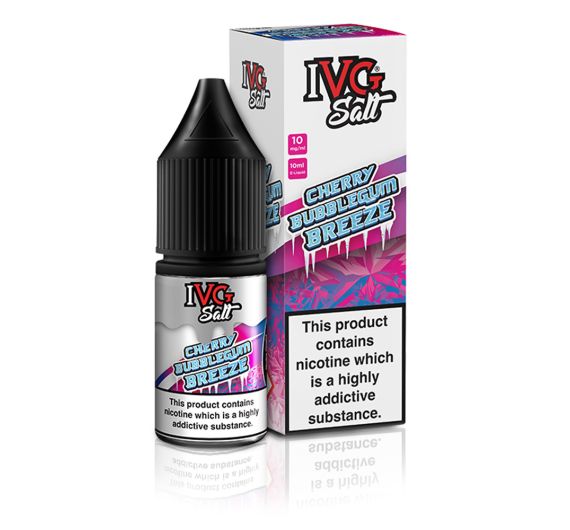 IVG - Cherry Bubblegum Breeze - 10ml Liquid (Nic Salt) IVG - Cherry Bubblegum Breeze - 10ml Liquid (Nic Salt)